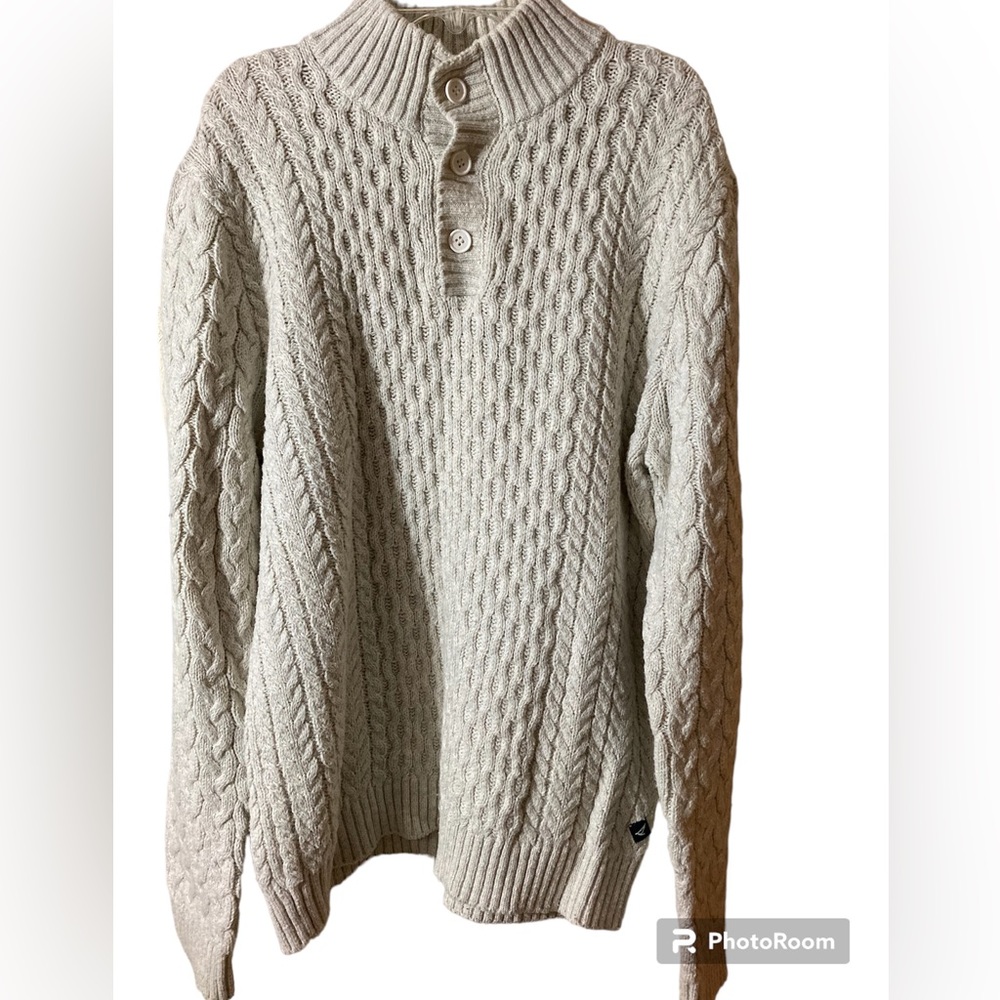 Sperry Sweater Men’s Cable Pullover Size Medium